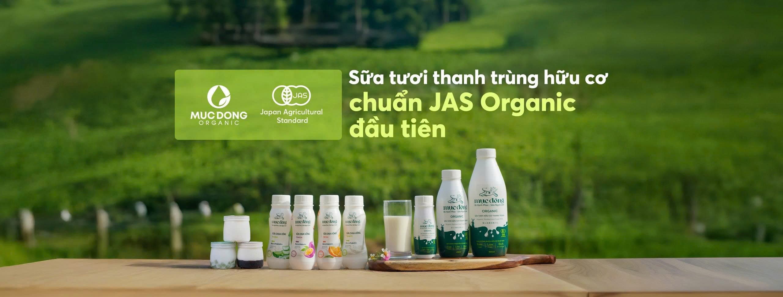 Sữa tươi hữu cơ thanh trùng cho cả gia đình